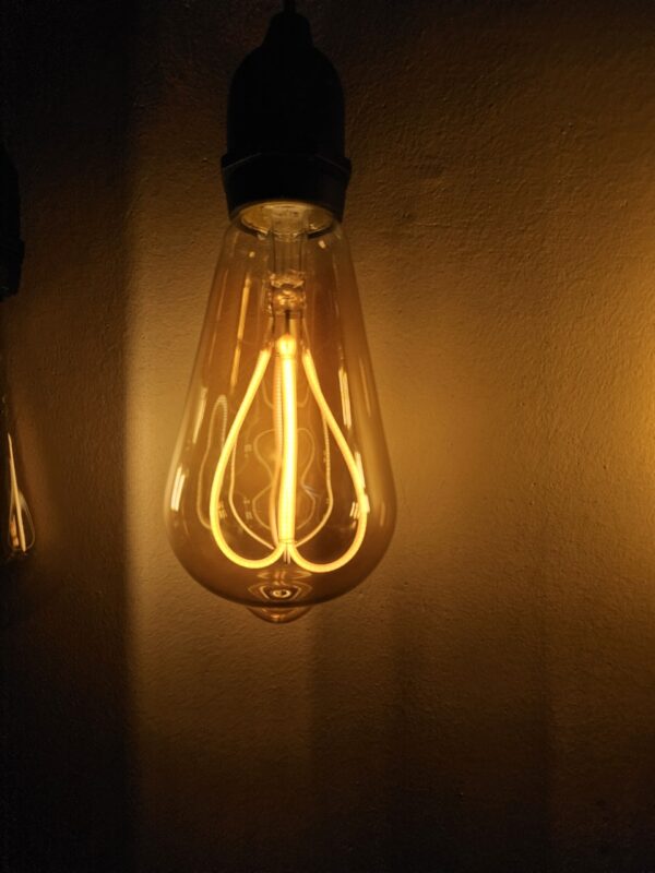đèn led edison ST64 dầu tim