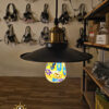 Đèn thả chao đen lớn- QTlighting