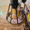 Đèn Thả Khung sắt vintage - sơn tĩnh điện cao cấp- QTlighting