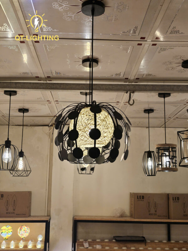 Đèn thả con nhện phong cách vintage - QTlighting