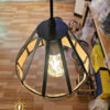 Đèn Thả Khung sắt vintage - sơn tĩnh điện cao cấp- QTlighting