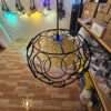 Đèn thả 2 lớp lõi mây - QTlighting