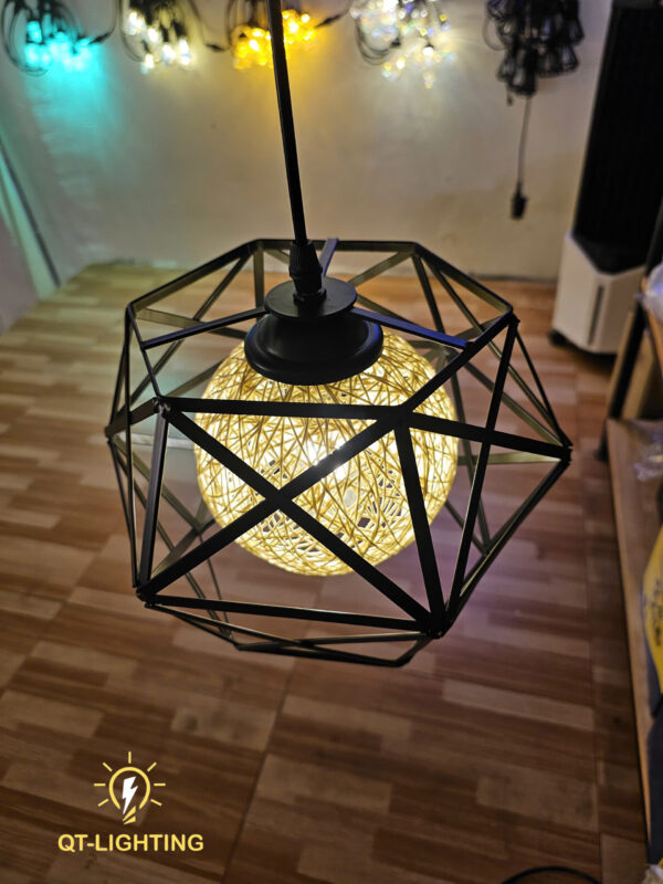 Đèn thả lõi mây - QTlighting