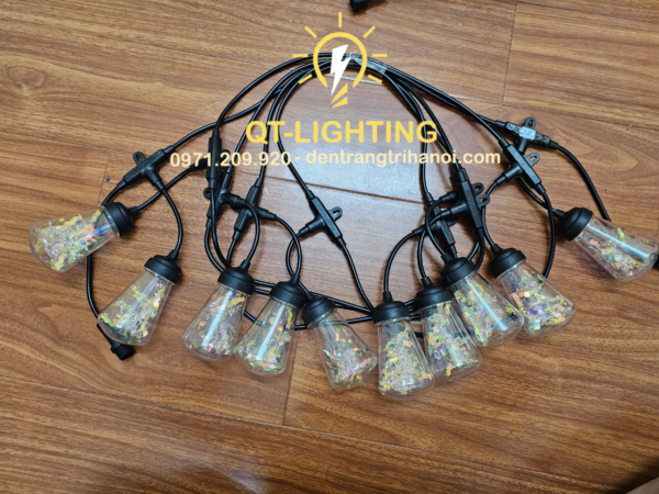 Đèn dây đui trang trí năng lượng mặt trời - QTlighting