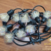 Bóng E27 chất liệu nhựa cao cấp hình thoi- QTlighting