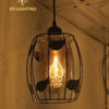 Đèn thả chao sắt đan vintage - QTlighting