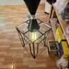 Đèn thả chao sắt đan sang trọng- QTlighting
