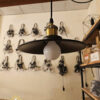 Đèn thả chao đen lớn- QTlighting