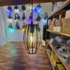 Đèn thả khung sắt sơn tĩnh điện- QTlighting