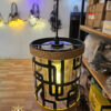 Đèn thả chao sắt đan họa tiết sang trọng- QTlighting