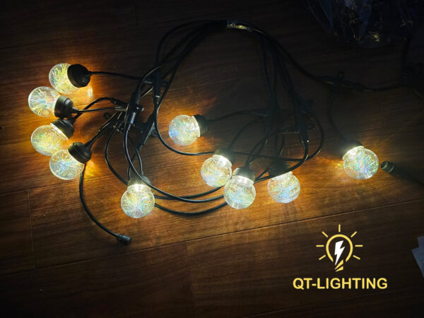 Đèn dây đui trang trí năng lượng mặt trời - QTlighting