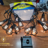 Đèn dây đui trang trí năng lượng mặt trời giả đèn dầu - QTlighting