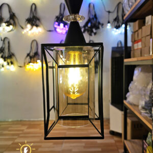 Đèn thả chao sắt đan sang trọng- QTlighting