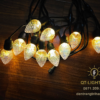 Bóng E27 chất liệu nhựa cao cấp hình quả dâu tây - QTlighting