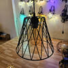 Đèn thả chao sắt đan cách điệu- QTlighting