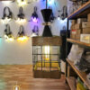 Đèn Thả Khung sắt vintage - sơn tĩnh điện cao cấp- QTlighting