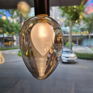 Bóng LED 2 Lớp Phong Cách Châu Âu Sang Trọng - Bóng Dài Lõi Giọt Nước