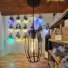 Đèn thả khung sắt sơn tĩnh điện- QTlighting