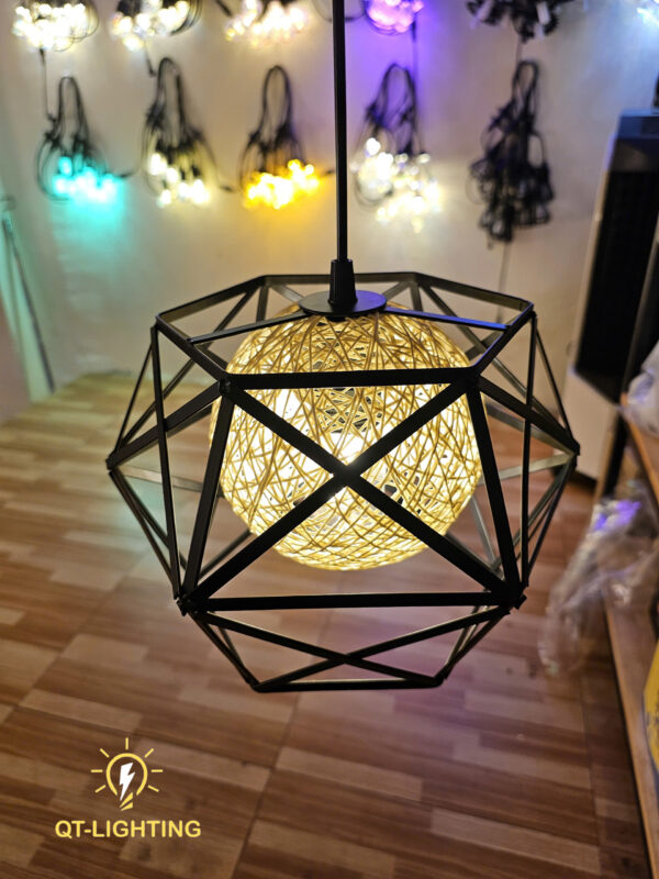 Đèn thả lõi mây - QTlighting