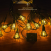 Đèn dây đui trang trí năng lượng mặt trời giả đèn dầu - QTlighting