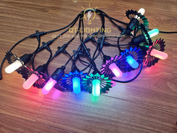 Đèn dây đui trang trí năng lượng mặt trời - QTlighting