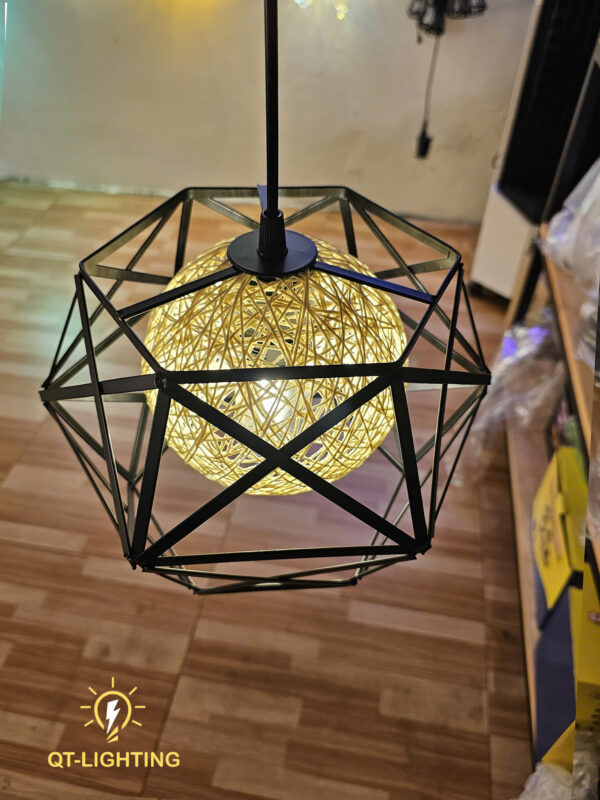 Đèn thả lõi mây - QTlighting