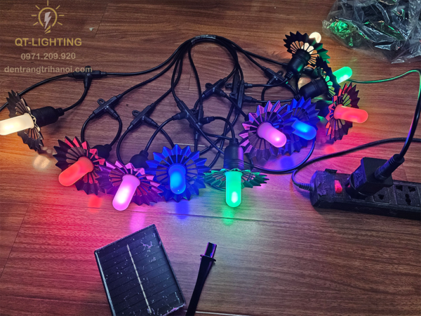 Đèn dây đui trang trí năng lượng mặt trời - QTlighting