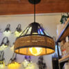 Đèn Thả Khung sắt vintage - sơn tĩnh điện cao cấp- QTlighting